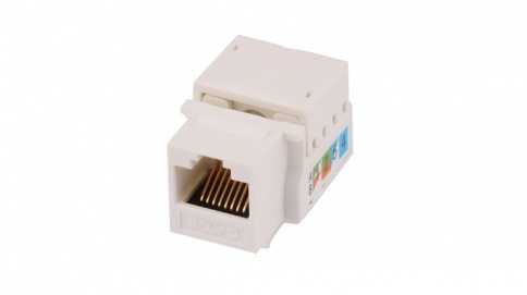 KJ-CAT5E-UTP-90 Keystone Jack CAT5E Unshielded 90°