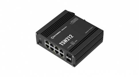 TSW212 L2 managed Switch 8 10/100/1000, 2 SFP ports 