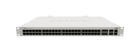 CRS354-48G-4S+2Q+RM Managed Switch - CRS354, L3, 48G, 4S+, 2QSFP+, MikroTik