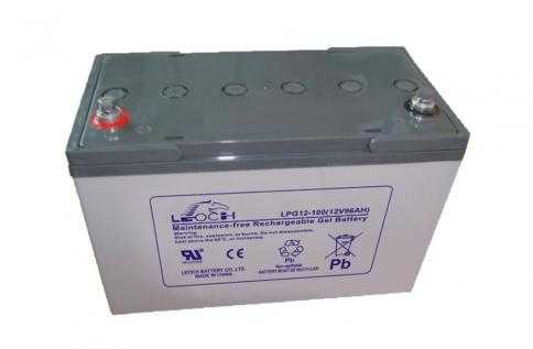 LPG12-100 GEL Battery 12V/100AH - Leoch