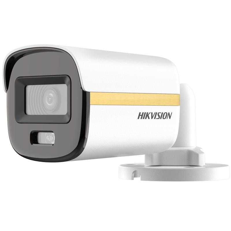 კამერა,Hikvision,  DS-2CE10KF3T-L, 2.8mm,HDTVI,5mp,Bullet,Fix,WL20m,ColorVu,Mic