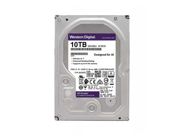 მყარი დისკი, Western Digital, 10TB, WD101PURA-64B5KY0